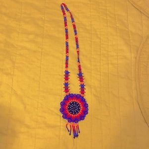 HANDMADE Flower Necklace